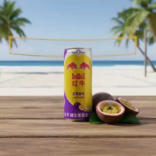 Energético Red Bull Asia Passion Fruit Zero Sugar 325ml | MercadoLivre