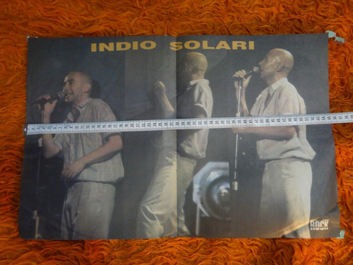 Indio Solari Poster Revista 13/20