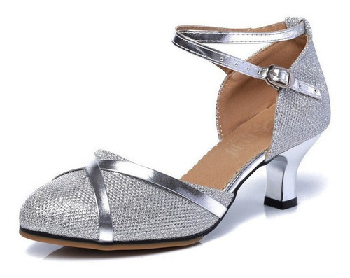 De Mujer Salón Tango Salsa Latino Zapatos De Baile Sequi2241