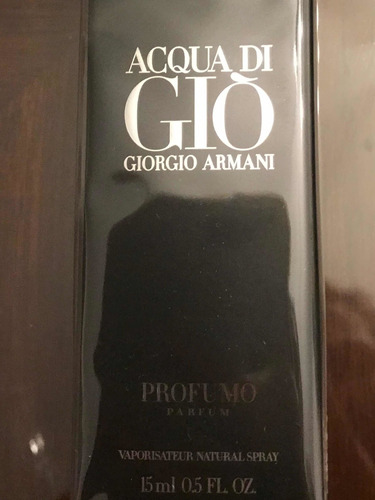 Perfume Acqua Di Gio Profumo Sellado Original 15 Ml
