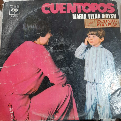 Vinilo Maria Elena Walsh Cuentopos Zx Yz If1