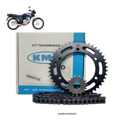 Kit Transmissão Kmc Pro Titan2000/fan125