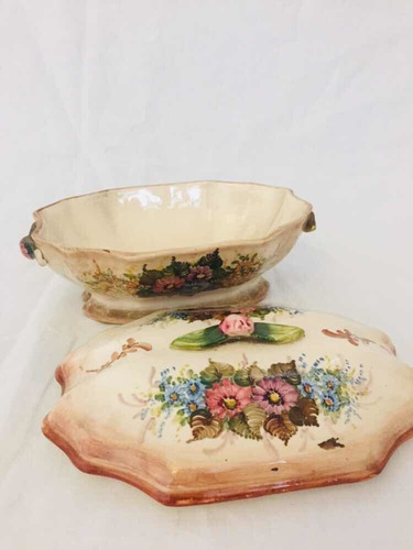 Frutera Retro Pintada A Mano