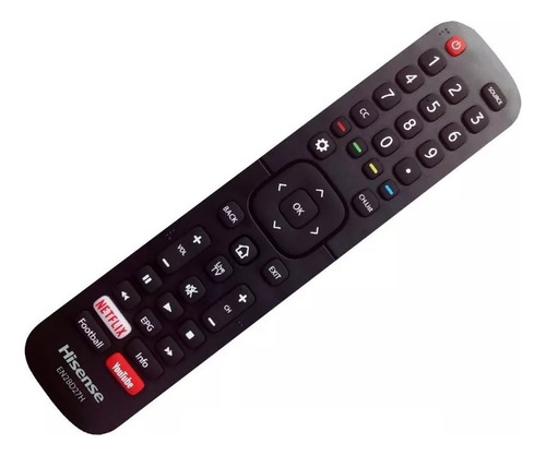 Control Remoto Hisense Original En2bd27h Netflix Youtube 