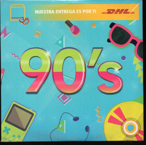 Dhl 35 Años En México/ 90`s Fey Caifanes Britney Panteón Cd 