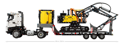 Lego Technic Camión Fmx Y Excavadora Ec230 Volvo 42175