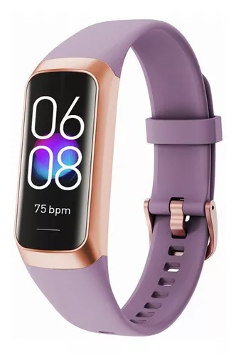 Pulsera De Reloj Inteligente Deportivo Para Mujer Xiaomi Hua Color De La  Caja Purpura
