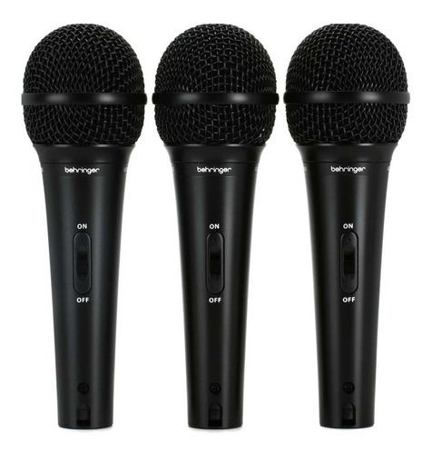 Microfones Behringer Ultravoice Xm1800s Dinâmico 