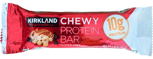 42 Barras De Proteína Sabor Maní Y Chocolate, Kirkland