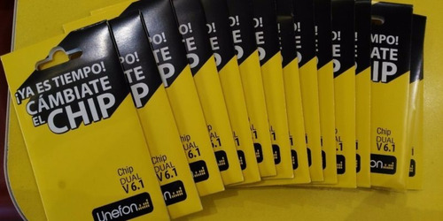 Chip Unefon Ilimitado 20 Dias Internet Full En Todo México