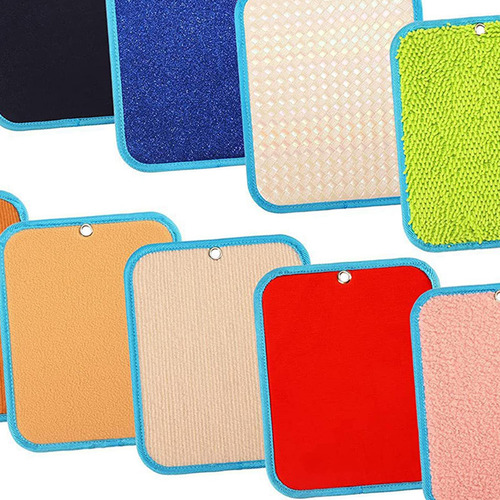 10 Piezas Mats Sensoriales Almohadillas Sensoriales Con