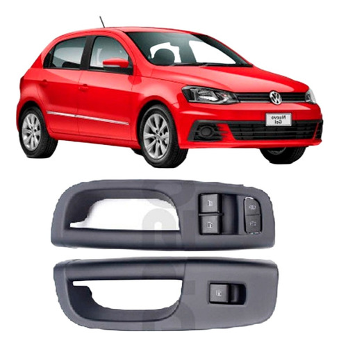 Kit Levanta Cristales Vidrio Volkswagen Gol Trend 2 Puertas