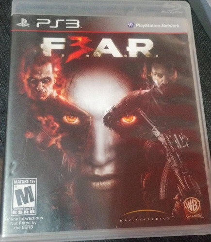 F.e.a.r. 3 Ps3 - Wb Games - Edición Normal Físico (Usado)