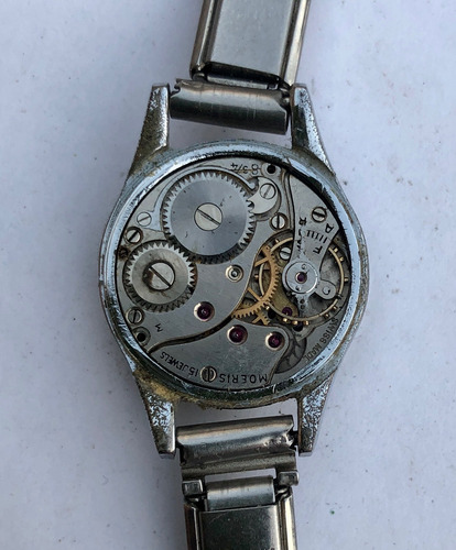 Reloj Moeris 15 Jewels, S. Made, Calibre 8 3/4 Para Repuesto (Usado)