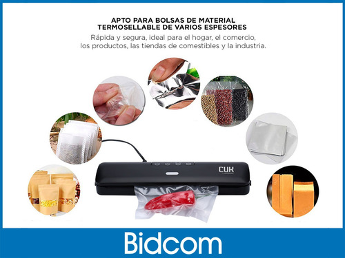 Imagen 5 de 10 de Envasadora Al Vacio Gadnic Maquina Pro Alimentos Frescos