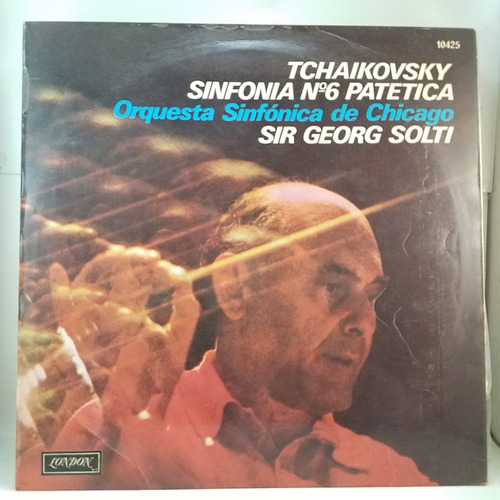 Tchaikovsky - Sinfonia N.6 Patetica - Vinilo - Mb+ - Solti