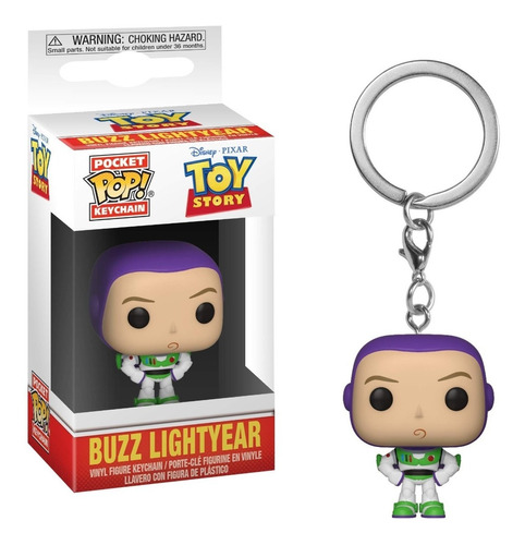 Toys Story Buzz Lightyear Pop Funko Keychain