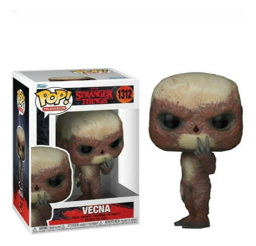 Vecna Funko Pop # 1312 Stranger Things Originales Wabro 