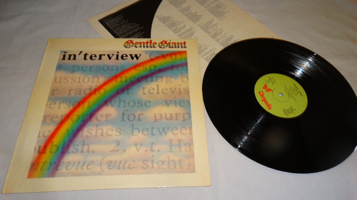 Gentle Giant - Interview '1976 (chrysalis España) (vinilo:ex