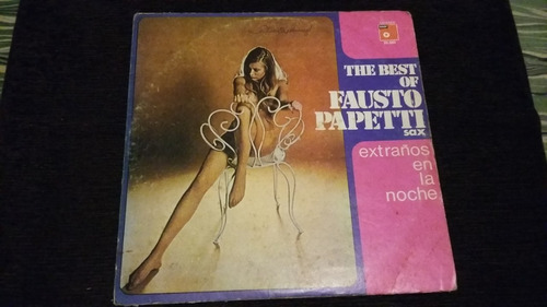 Fausto Papetti The Best Sax Extraños En La Noche Lp Jaza