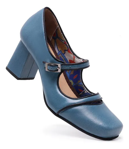 Sapato hotsell boneca azul