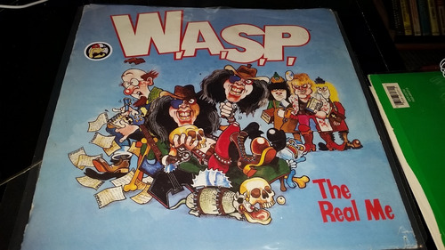 Wasp The Real Me Vinilo Maxi Tapa Poster Limited Uk 1989