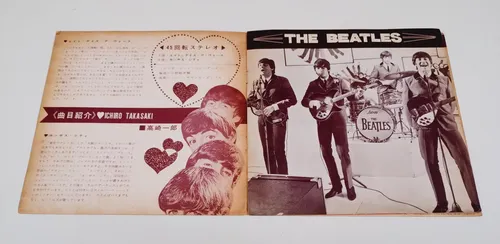 Compacto The Beatles Single Flexi Disc Japonês Japão Vinil