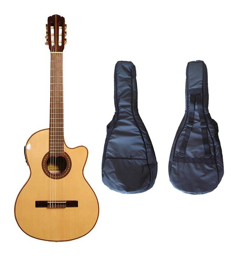 Guitarra Criolla Gracia Wilde Pro C/eq Fishman + Funda