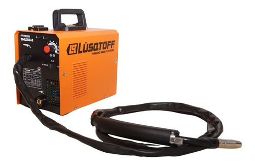 Soldadora inverter Lüsqtoff SML150-8 naranja y negra 50Hz/60Hz 220V