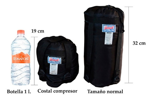 Sleeping Bag Mini 1.90x.75+9°c Termico Ligero Envío Gratis