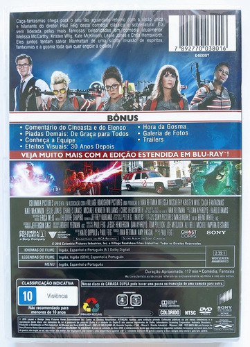 Dvd Os Caça Fantasmas - 4 Filmes Lacrados E Originais.