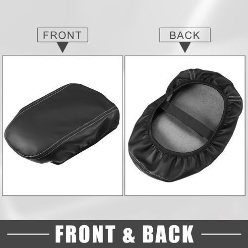 1 Funda Descansa Brazos Para Kia K5 2021-2023 Black Grey
