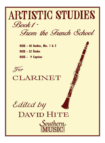 Estudios Artisticos, Libro 1 (escuela Francesa): Clarinete