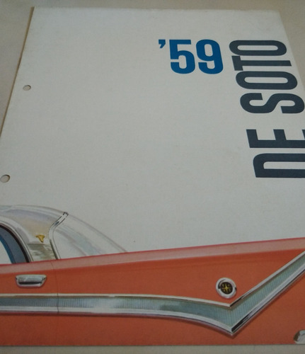 Catálogo De Venta 100% Original: Automóviles De Soto 1959