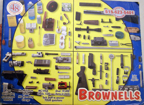 Brownells Catalog Number 48 For 1995 1996 Partes De Armas (Usado)