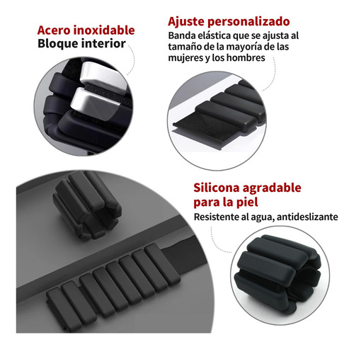 2 Pcs Polainas Para Tobillos Y Muñecas, Muñecas De Silicona