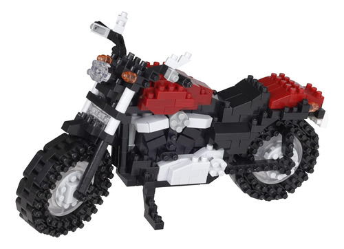 Nanoblock - Motocicleta, [vehículos], Juego De Construcción