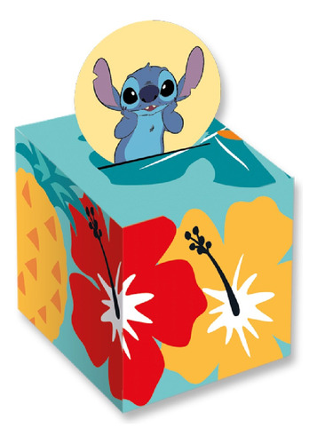 Caixas Surpresas Estilo Pop Up - Stitch Da Disney