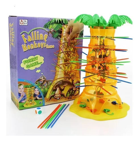 Juego De Mesa Monos Crazy Juego Didáctico Para Niños