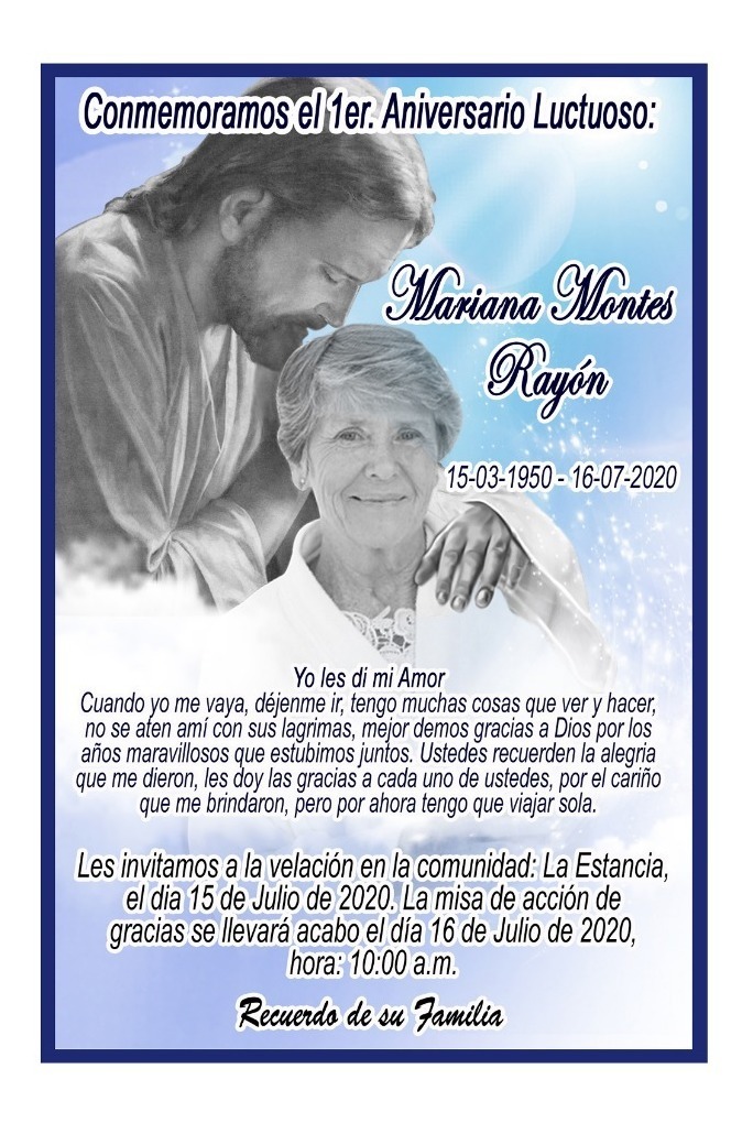 Esquelas Luctuosas Invitaciones Velación Aniversario 25 Pzs Envío Gratis