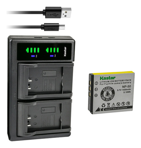 Bateria Cargador Usb Para Pentax Optio Camara Ricoh