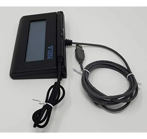 Topaz Signaturegem T-lbk462-hsb-r 1x5 Lcd Retroiluminado Sig