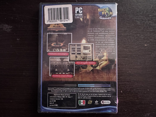 Curse Of The Pharaoh La Busqueda De Nefertiti Pc Juego De Pc (Usado)