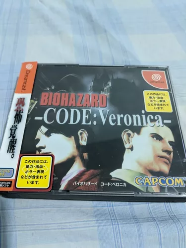 Resident Evil Code Verônica ps2 ( Biohazard ) + cd bônus Devil May Cry -  Escorrega o Preço