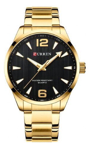 Reloj Para Hombre Curren 8434 Kred711801 Dorado
