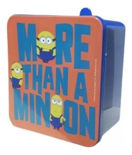 Caja Sandwich Minions Vianda Infantil 