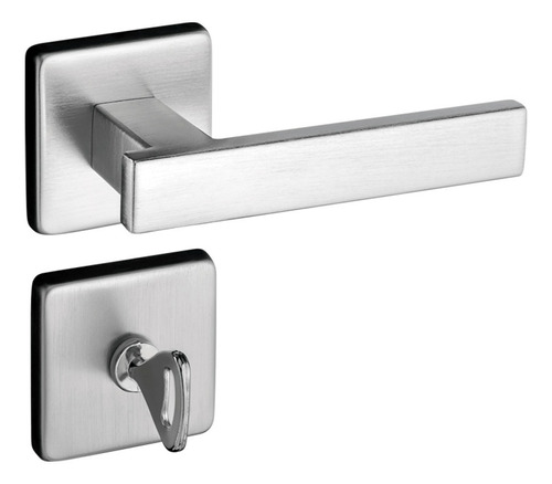 Fechadura Para Porta Banheiro Quarto Broca 40mm Pado Inox Wc