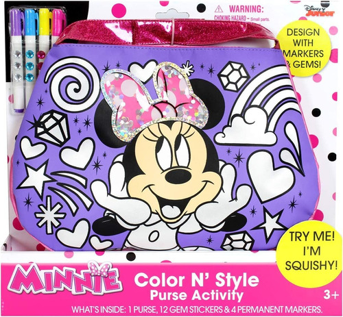 Bolso Para Colorear De Minnie Mouse 