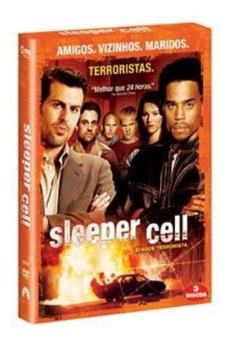 Box Sleeper Cell - Ataque Terrorista - 4 Dvd's