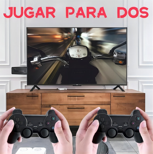 Controles Gamer Joystick Inalámbrico Videojuego 4k 2pcs